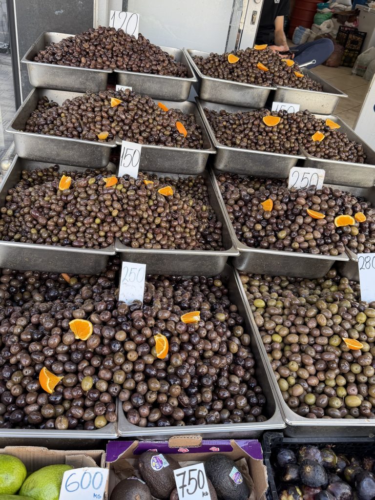 Olives en vrac à Pogradec